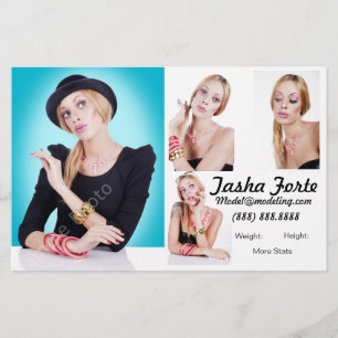 Förlaga Zed Comp Cards Flygblad
