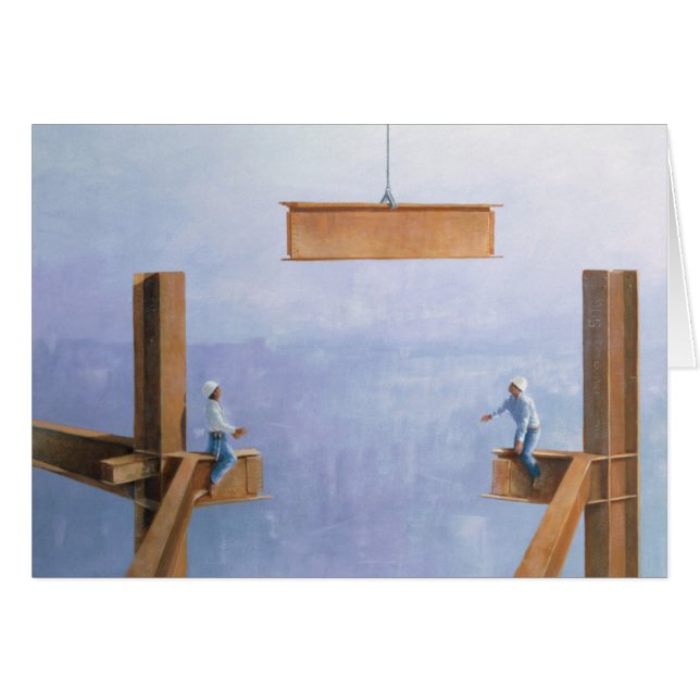 Förlägga jumbon anknyta hälsningskort (Framsidan Horizontal)