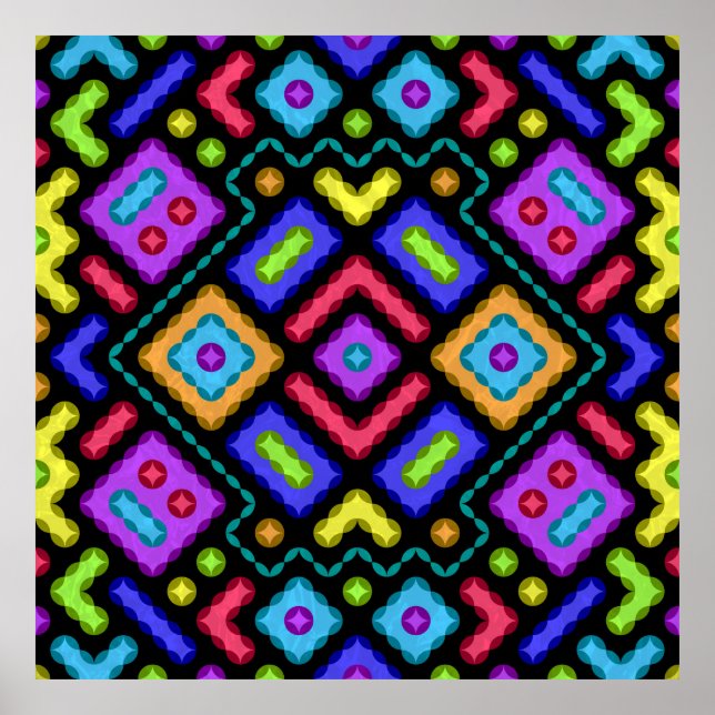 Förlängd Abstrakt Poster (Framsidan)