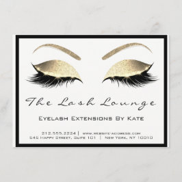 Förlängning av aska Eftervård Instruction Guld Gla