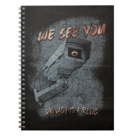 Förlängning - Techno-Dystopian Streetwear Design Anteckningsbok