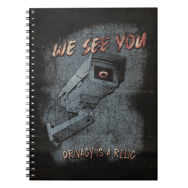 Förlängning - Techno-Dystopian Streetwear Design Anteckningsbok (Framsidan)