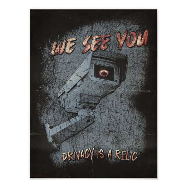 Förlängning - Techno-Dystopian Streetwear Design Fototryck (Framsidan)