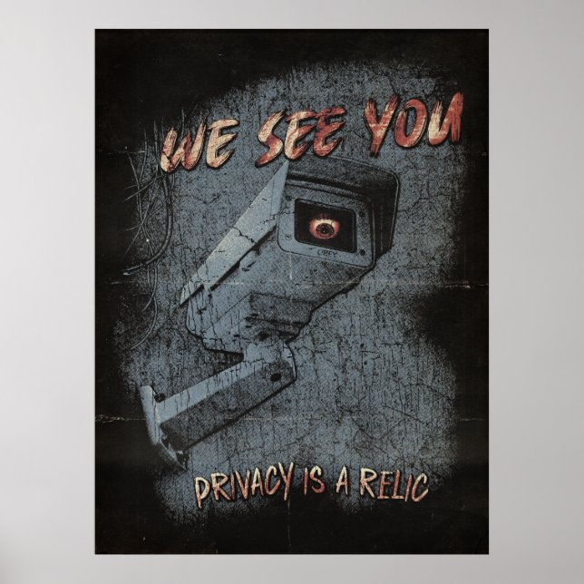 Förlängning - Techno-Dystopian Streetwear Design Poster (Framsidan)