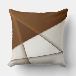 Förlångsam triangel med skugg, modern klassisk sti kudde