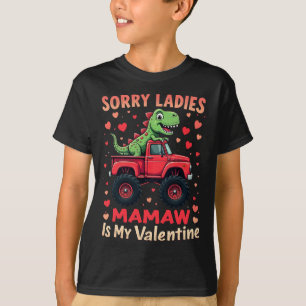 Förlåt att Dam Mamaw är min Valentine T Shirt