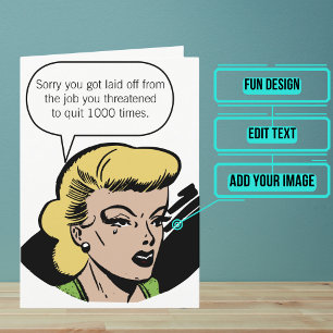 Förlåt att du Har av Laid Off Card Kort