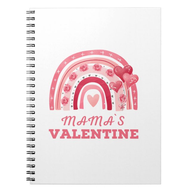 Förlåt att Girls Mamma är min Valentine för alltid Anteckningsbok (Framsidan)