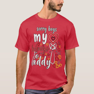 Förlåt att jag älskar Tillhören till pappa T Shirt