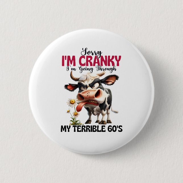 Förlåt att jag är Cranky... Jag går igenom min fru Knapp (Framsida)