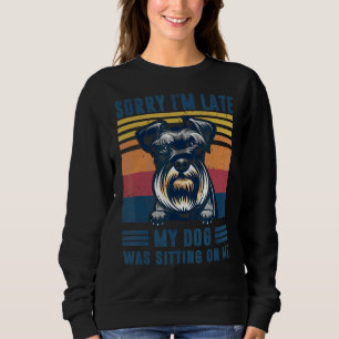 Förlåt att jag är sen att min Hund var Sitta på mi T Shirt