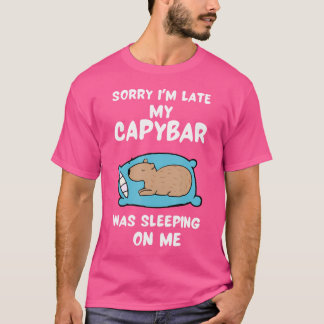 Förlåt att jag är sen med min konstiga Capybara T Shirt