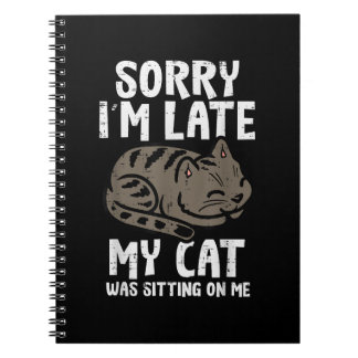 Förlåt att jag är sen med Sitta på mig... Anteckningsbok