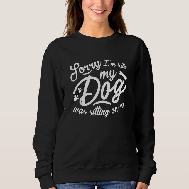 Förlåt att jag är sen t shirt (Framsida)