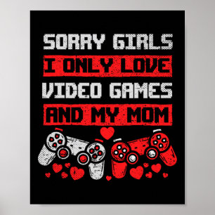 Förlåt att jag bara spelar videospel i Kärlek och Poster