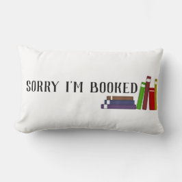 Förlåt att jag bokar Lumbar Pillow Lumbarkudde