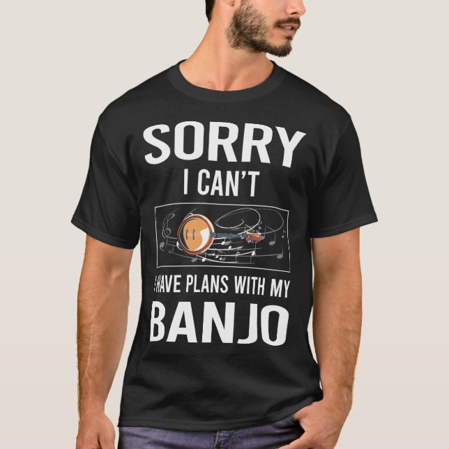 Förlåt att jag Cant Banjo T Shirt (Framsida)