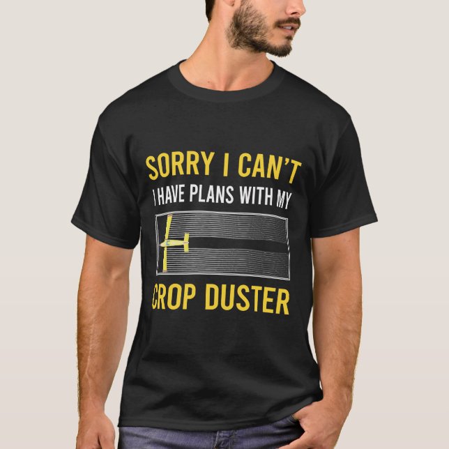 Förlåt att jag Cant Skörd Duster T Shirt (Framsida)