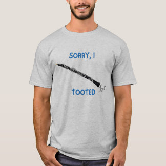Förlåt att jag citerade oboe lustig oboist t shirt