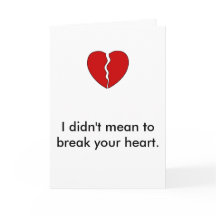 Förlåt att jag Fattiga ditt hjärta