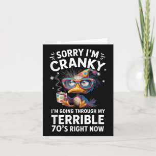 Förlåt att jag går igenom mina fruktansvärda 70-ta kort