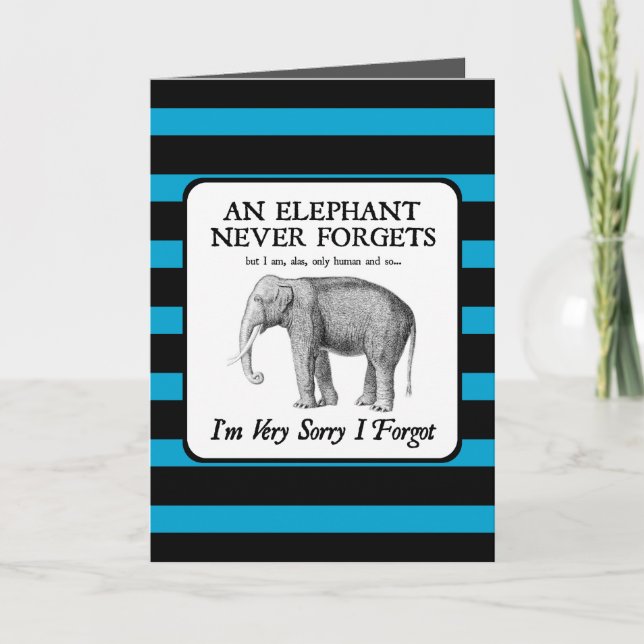 Förlåt att jag glömde kort (Framsida)