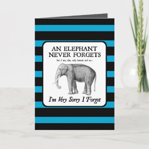 Förlåt att jag glömde kort