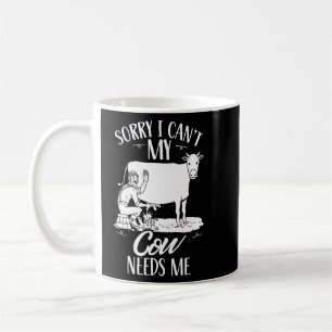 Förlåt att jag inte behöver mina kor Boskap Kaffemugg