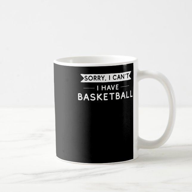 Förlåt att jag inte kan ha basket kaffemugg (Höger)