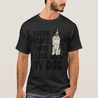 Förlåt att jag inte kan ha planer med min Gräns Co T Shirt