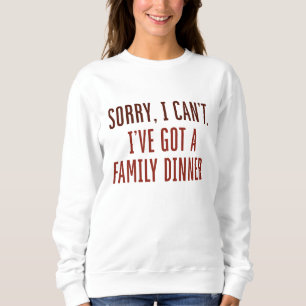 Förlåt att jag inte kan Har en familjemönster T Shirt