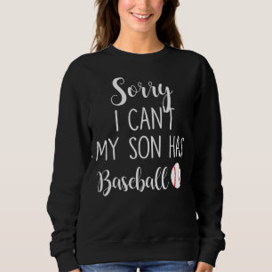 Förlåt att jag inte kan min son har basket t shirt