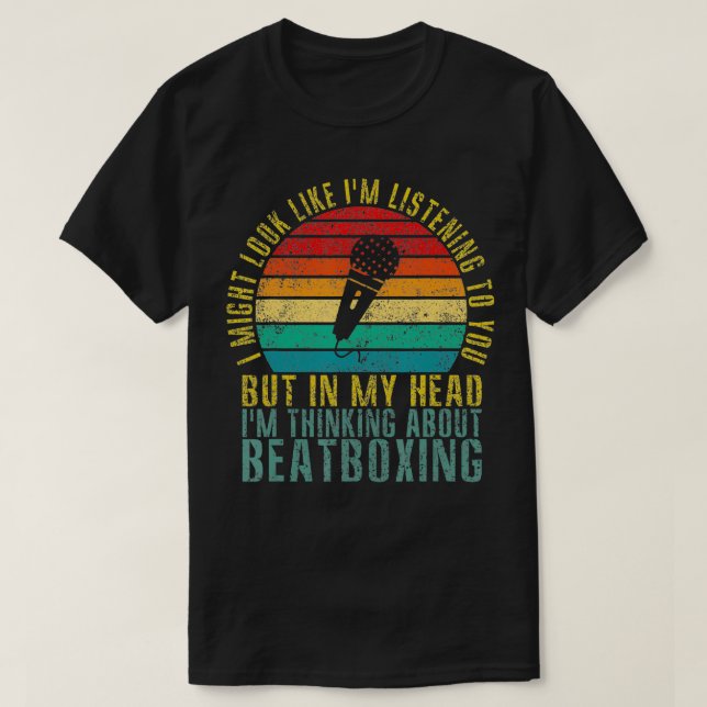 Förlåt att jag inte lyssnade på Beat. T Shirt (Design framsida)
