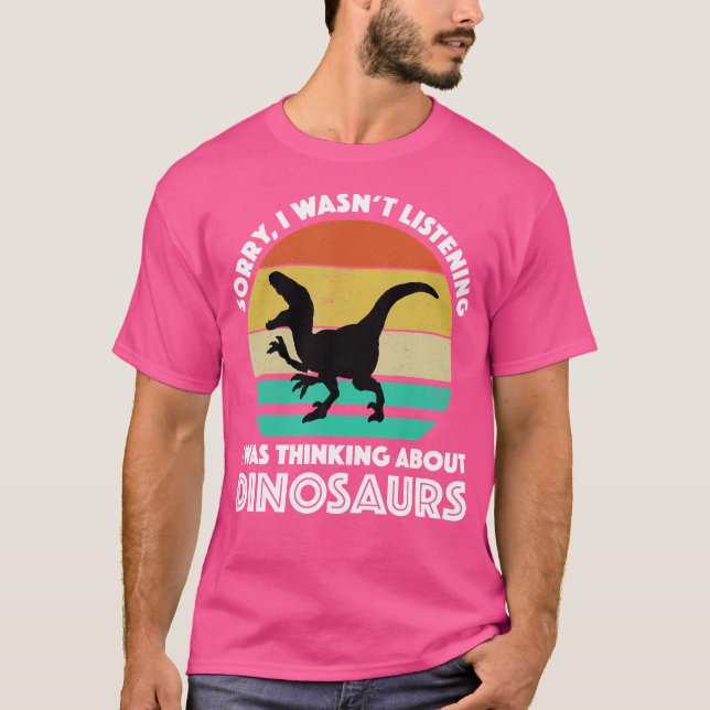 Förlåt att jag inte lyssnade på Dino. T Shirt (Framsida)