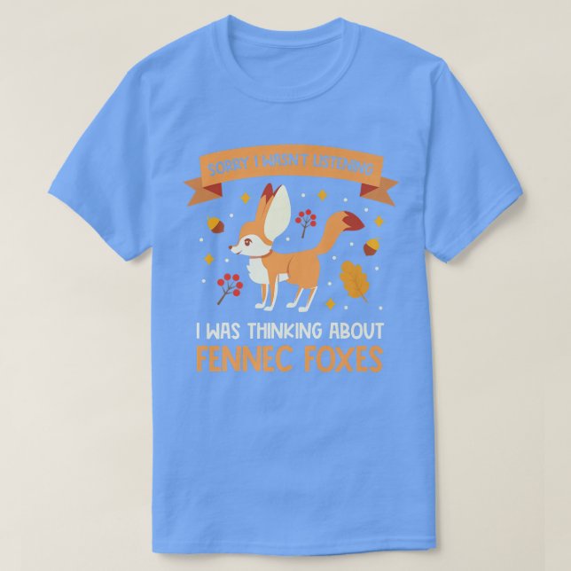 Förlåt att jag lyssnade på Fenne. T Shirt (Design framsida)