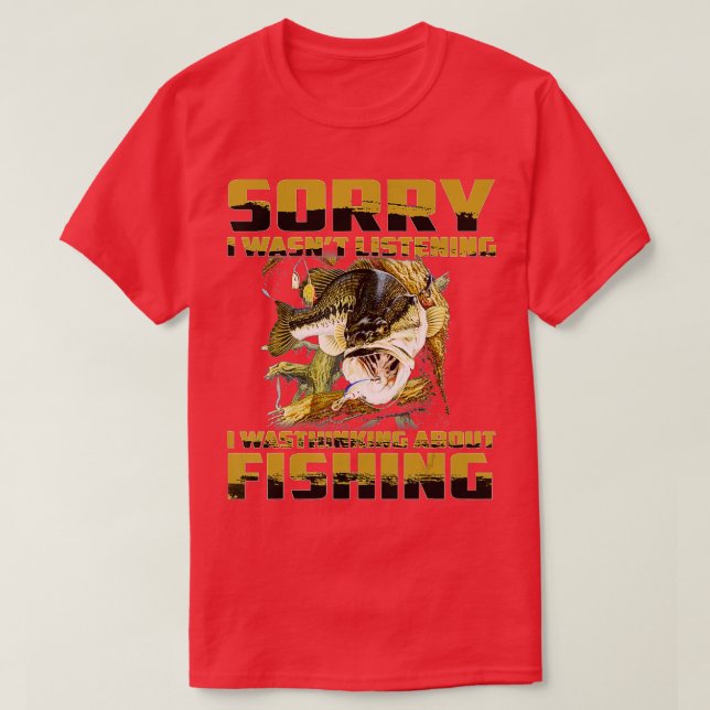 Förlåt att jag lyssnade på FISHI T Shirt (Design framsida)