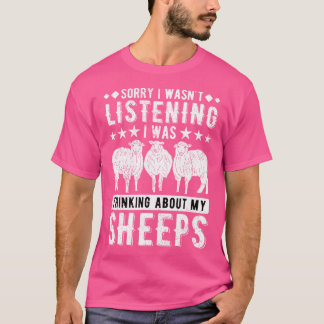 Förlåt att jag lyssnade på mig. t shirt