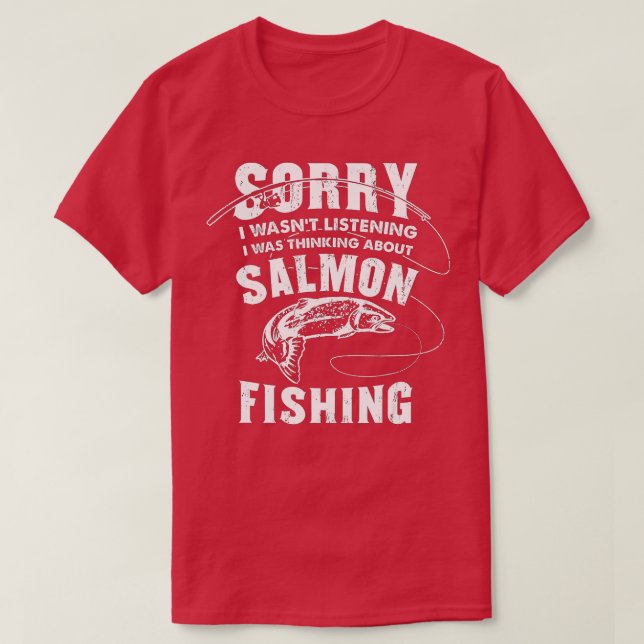 Förlåt att jag lyssnade på Salmo. T Shirt (Design framsida)