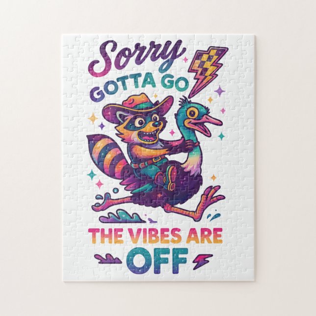 Förlåt att jag måste gå.. pussel (Vertikal)