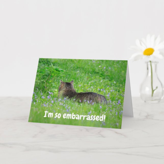 Förlåt att jag missade din födelsedag kort (Liten växt)