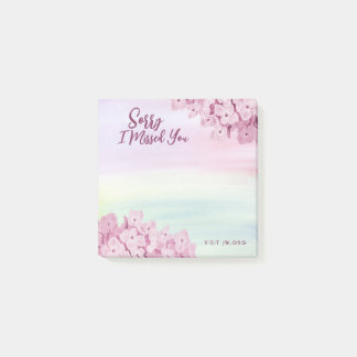 Förlåt att jag missade JW Post-it Block