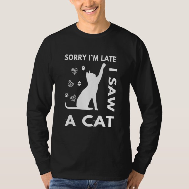 Förlåt att jag såg en kattunge 1 t shirt (Framsida)