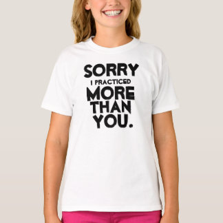Förlåt att jag tränar t-shirt
