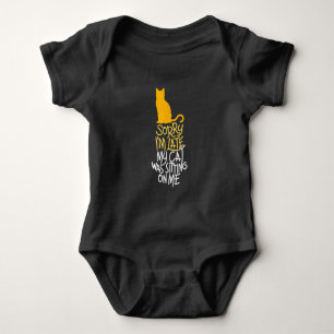 Förlåt att jag var sen Sitta på mig. T Shirt