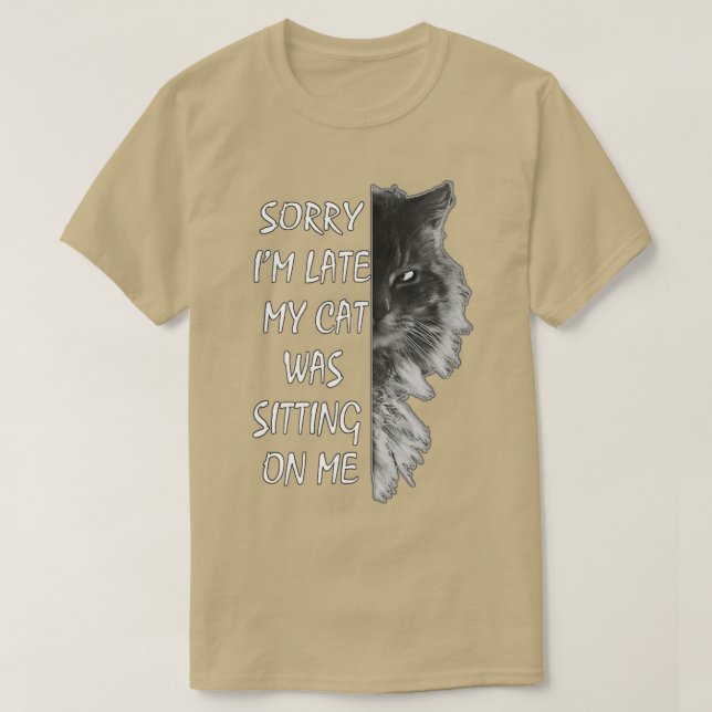 Förlåt att jag var Sitta på mig 11 T Shirt (Design framsida)