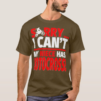 Förlåt att min brorson har Motocross Motocross Mos T Shirt