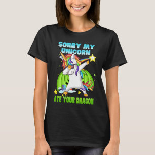 Förlåt att min Unicorn Ate din Dagon T Shirt
