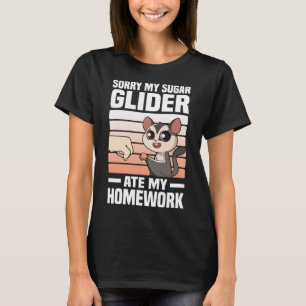 Förlåt att mitt sockerglider åt mitt hemläxsocker t shirt