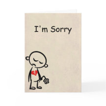 Förlåt. Bruten hjärtkort.