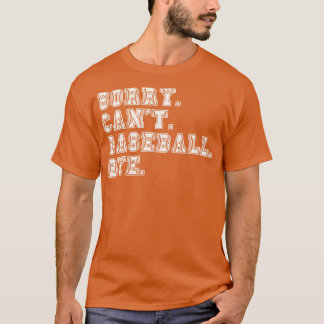 Förlåt Cant Baseball hej 10 T Shirt